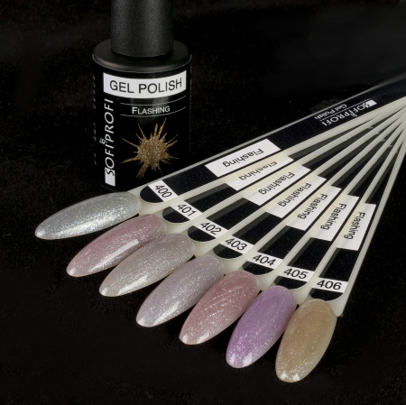 Гель-лак для ногтей Flashing светоотражающий Sofiprofi Flashing, 8 мл